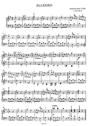 De Bach à nos jours Vol.1A, Hervé/Pouillard – Recueil Partition Piano •  Henry Lemoine