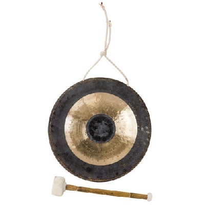 Gong Chinois Ø 30 Cm + Mailloche
