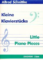 Schnittke, Alfred : Kleine Klavierstke - Petites pices pour Piano