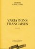 Kabalevsky, Dimitri : Variations franaises