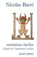 Bacri, Nicolas : Variations faciles, d