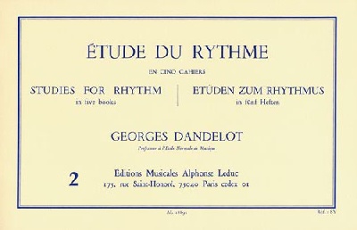 Dandelot, Georges : Etude du Rythme - Volume 2