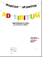 Neumayer, Martine : Ad Libitum - Volume 1