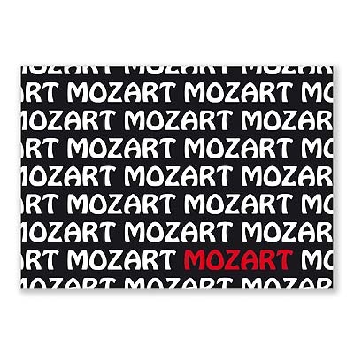 Carte Postale - Graphique Mozart