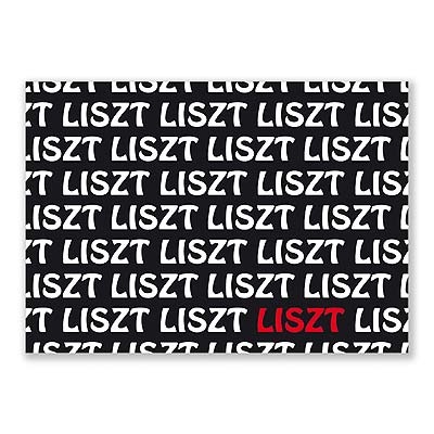 Carte Postale - Graphique Liszt