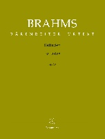 Johannes Brahms : Ballades op. 10