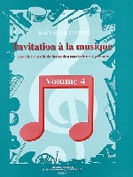 Alexandre, Jean-Franois : Invitation A La Musique  Vol.4 1 Cycle Formation Musicale
