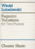 Lutoslawski, Witold : Paganini Variations pour Deux Pianos