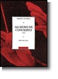 De Falla, Manuel : Manuel De Falla : Allegro De Concierto