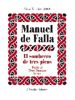 De Falla, Manuel : Manuel De Falla: El Sombrero De Tres Picos Suite 2 Tres Danzas