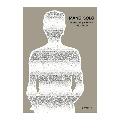 Mano Solo : Mano Solo : Livret Vol.3