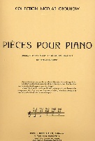 Oboukhov, Nicolas : Pices pour piano