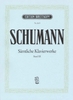 Schumann, Robert : Smtliche Klavierwerke, Band 3