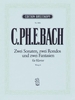 Bach, Carl Philip Emmanuel : Die 6 Sammlungen, Heft 6: Claviersonaten und Freie Fantasien nebst einigen Rondos fur das Forte-Piano Wq 61/1-6 (H. 288, 286, 289, 290, 287, 291)