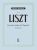 Liszt, Franz / Paganini, Niccolo : 6 Grandes tudes de Paganini `Paganini-Etuden`