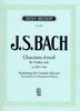 Bach, Jean-Sbastien : Chaconne d-moll aus BWV 1004