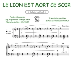 Luigi / Peretti, Hugo / Weiss, George : Le lion est mort ce soir (Collection CrocK