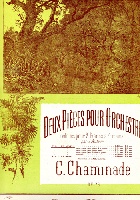 Chaminade, Ccile : Le Matin : Deux Pices pour Orchestre Rduction pour 2 Pianos 4 mains Op. 79 N1