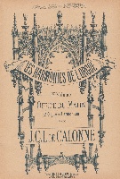 De Calonne, J.C.L. : Les Harmonies de l