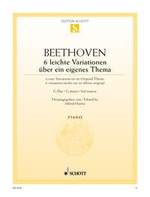 Beethoven, Ludwig Van : 6 Easy Variations G Major