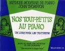 Méthode Thompson - Nos tout-petits au piano