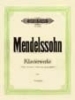 Mendelssohn, Flix : Complete Piano Works Vol.4