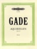 Gade, Niels Wilhelm : Aquarelles Op.19