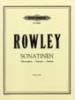 Rowley, Alec : 4 Short Sonatinas Op.40 