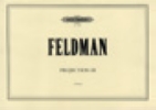 Feldman, Morton : Projection III