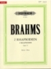 Brahms, Johannes : 2 Rhapsodies Opus 79