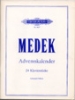 Medek, Tilo : Adventskalendar (24 Piano Pieces)