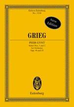 Grieg, Edvard : Peer Gynt Suites Nr. 1 and 2, Op. 46 and Op. 55