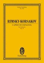 Rimsky-Korsakov, Nicola : Capriccio Espagnol Op34