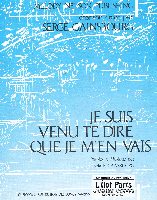Gainsbourg, Serge : Je suis venu te dire que je m