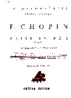 Chopin, Frdric : Valse en r bmol Opus 64 n 1 