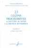 Bourdeaux, Marie-Jeanne : 23 leons progressives de lecture de notes et de solfge - Volume 4A
