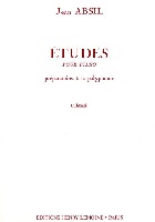 Absil, Jean : Etudes prparatoires  la polyphonie Opus 107 - Volume 1