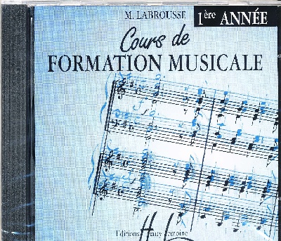 Labrousse, Marguerite : CD audio : Cours de Formation Musicale - Volume 1