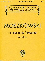 Moszkowski, Moritz : 15 Etudes De Virtuosit, Op. 72