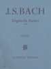 Bach, Jean-Sbastien : Englische Suiten BWV 809-811