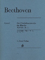 Beethoven, Ludwig Van : Trois Oeuvres  variations WoO 70, 64 et 77