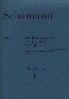 Schumann, Robert : Trois Sonates pour la Jeunesse Opus 118