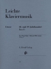 Leichte Klaviermusik - 18. und 19. Jahrhundert - Band 1