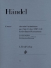 Haendel, Georg Friedrich : Air mit variationen aus Suite E-Dur HWV 430 (Grobschmied-Variationen)