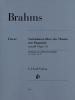 Brahms, Johannes : Variationen ber ein Thema von Paganini Opus 35
