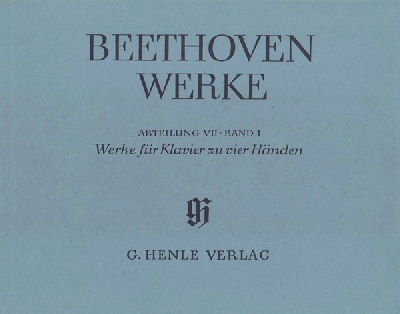 Beethoven, Ludwig Van : uvres pour Piano  Quatre Mains