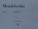 Mendelssohn, Flix : Pices pour orgue