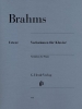 Brahms, Johannes : Variations pour Piano