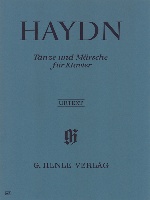 Haydn, Josef : Danses et Marches pour Piano
