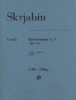 Skrjabin, Alexander : Sonate pour Piano n 9 Opus 68